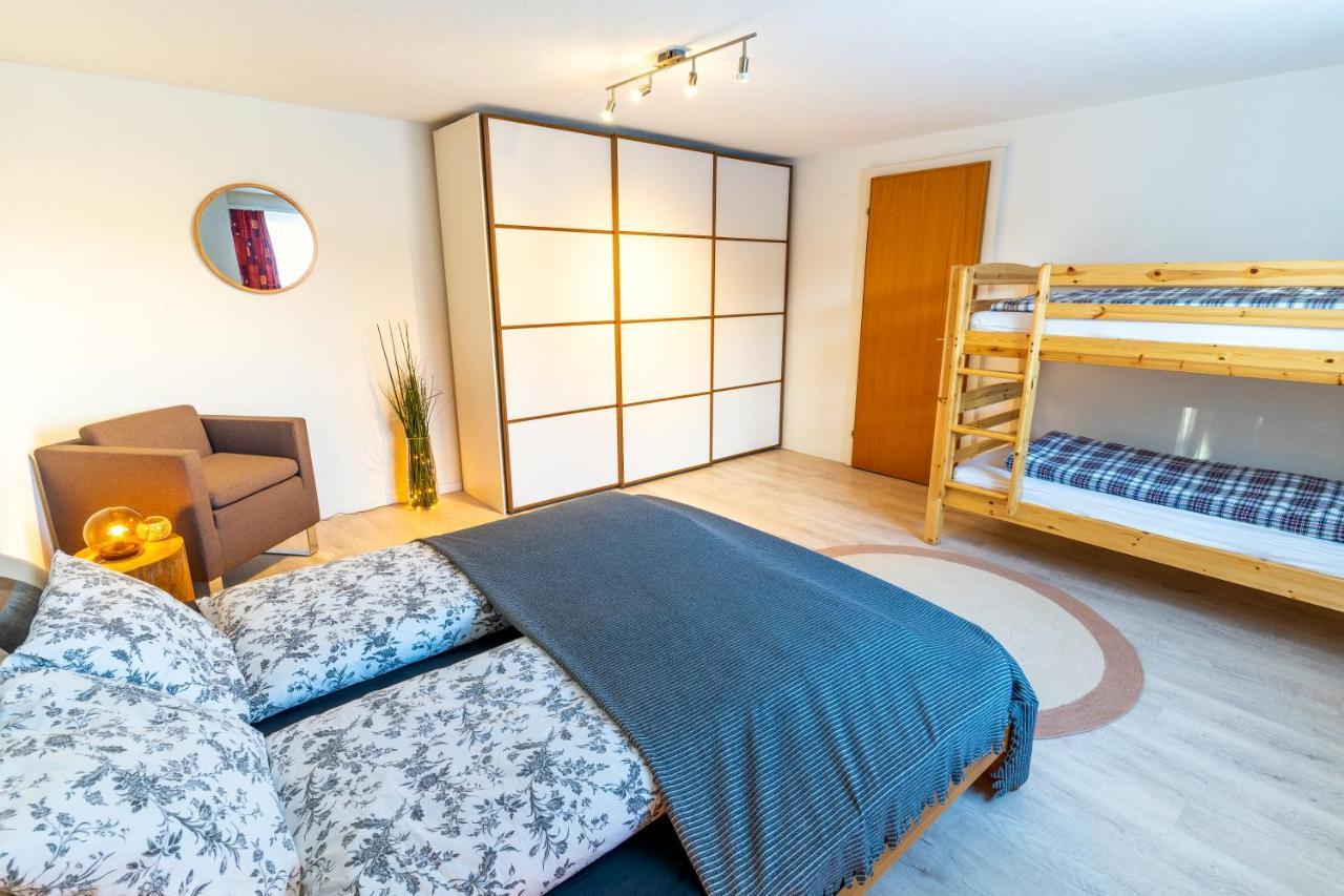 Charmantes Apartment Mit Grossem Garten .Kids4Free. フリムス エクステリア 写真